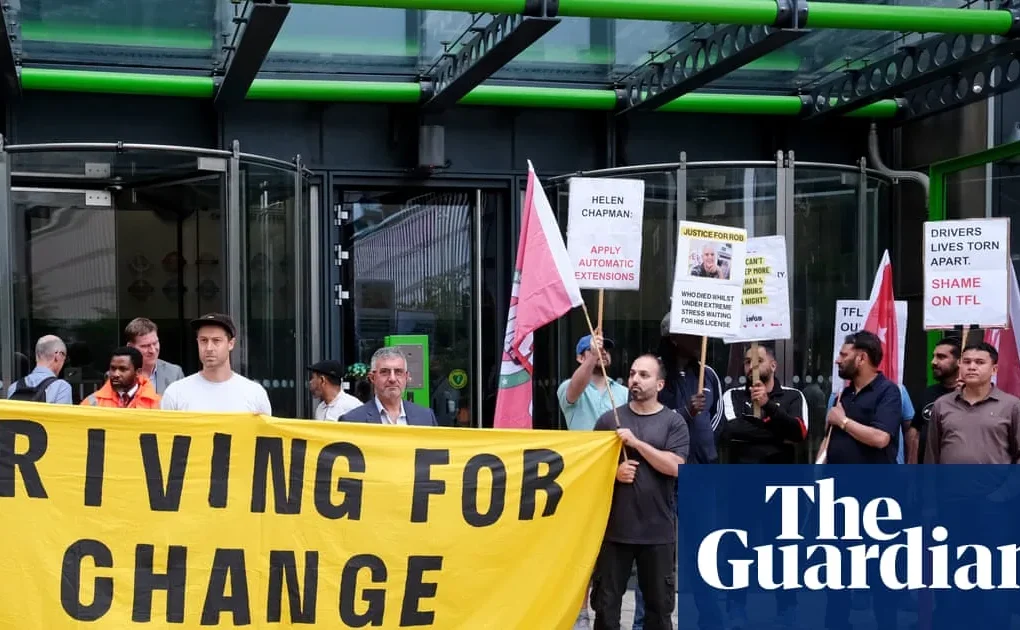 An Uber driver in London challenges TfL over delays renewing his private hire licence