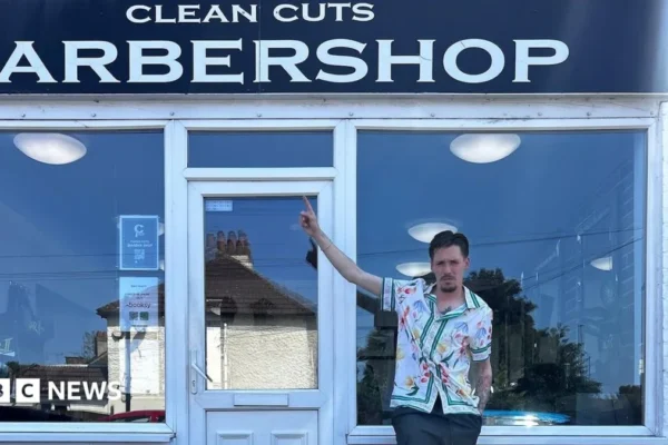 Free Back to School Haircuts and Supplies Help Guildford Families With Rising Costs, as Barber Sid Gumbrell Hosts Sunday Giveaway With Tesco and Krispy Kreme