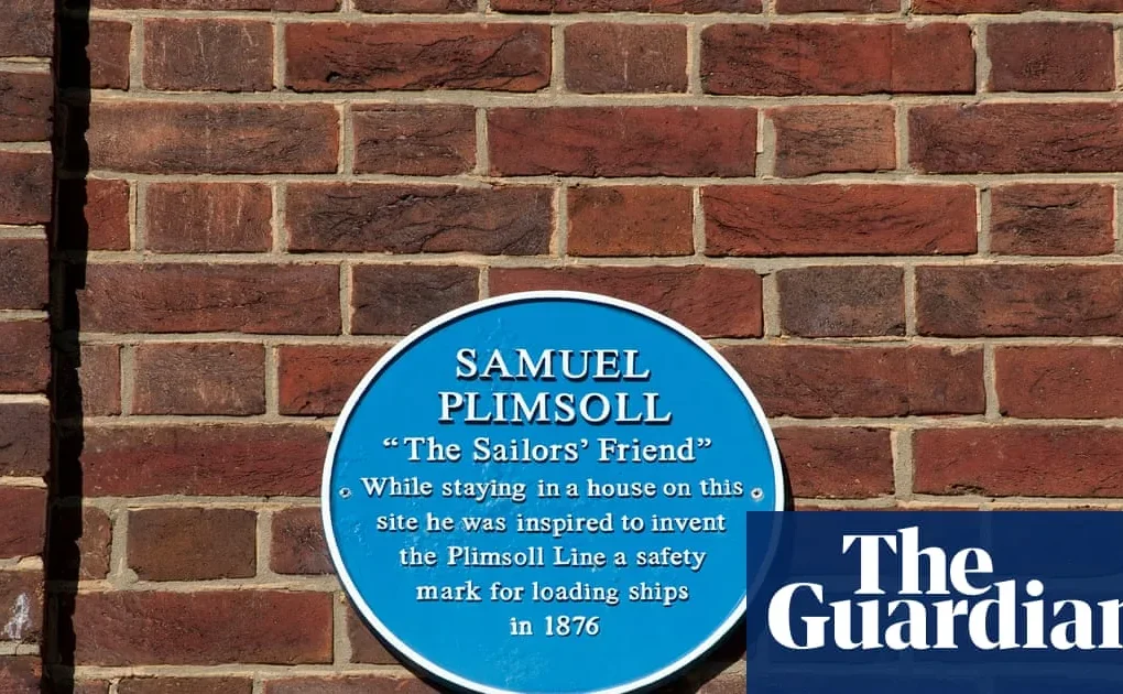 Thames Embankment memorial to Samuel Plimsoll in London