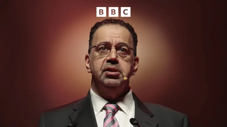 Daron Acemoglu speaking in a BBC interview